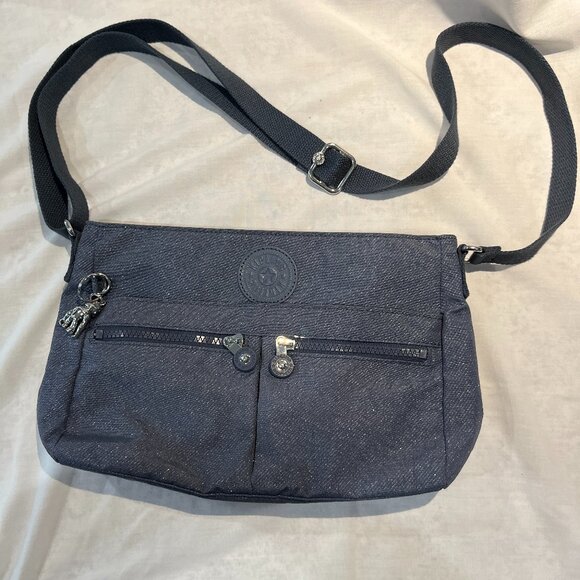 NWOT  Blue Gray Crossbody Bag - Picture 12 of 16